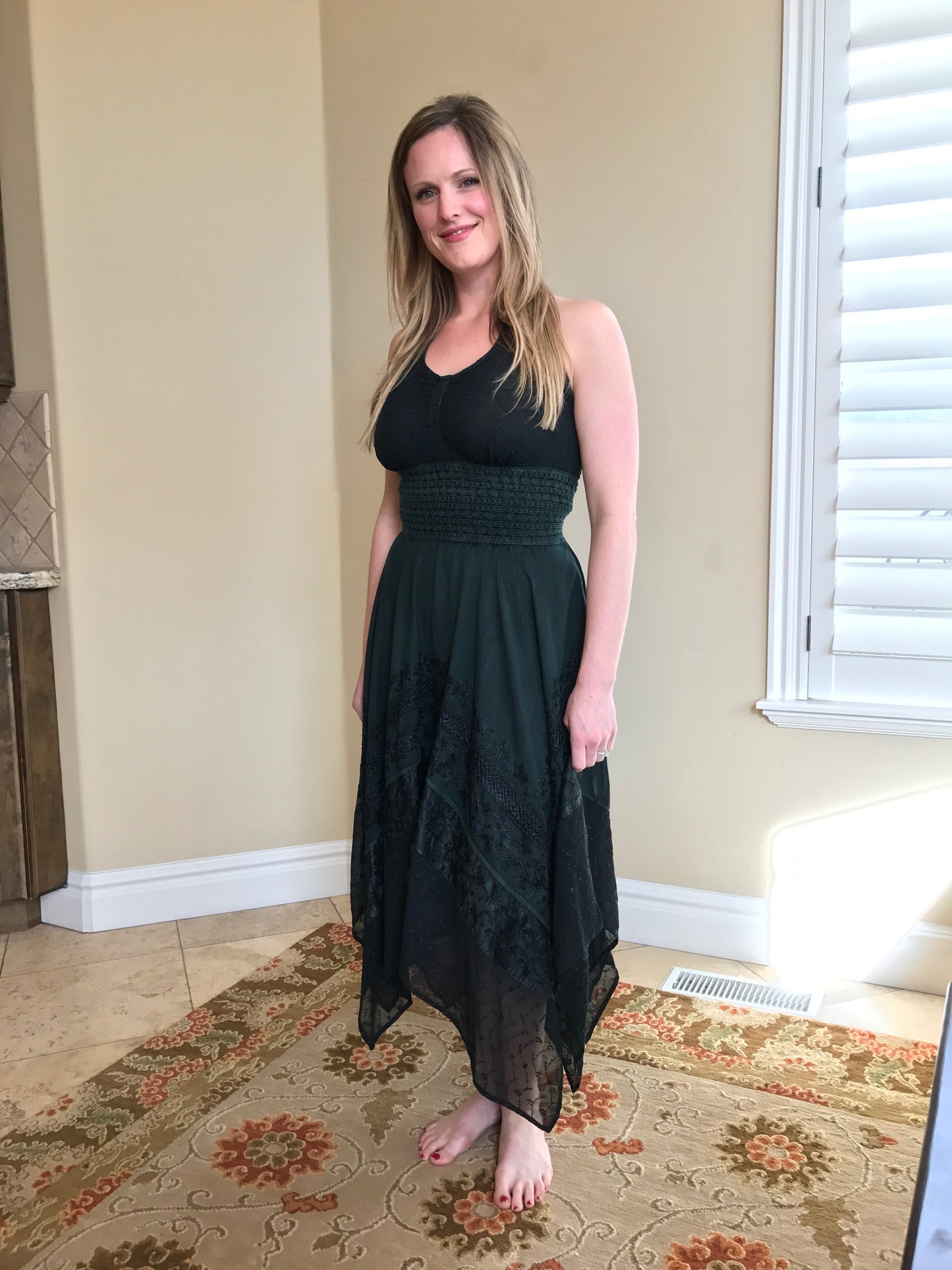 Lace Halter Boho Fairy Dress