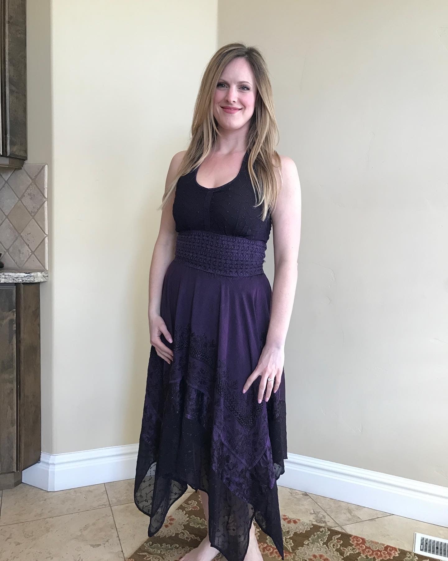 Lace Halter Boho Fairy Dress